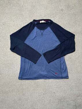 Tommy Bahama Men's Long Sleeve Raglan Crewneck Pullover Sweater